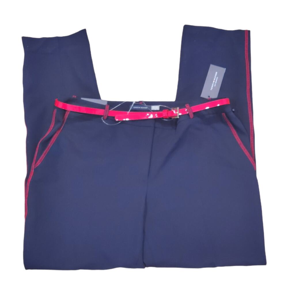 Tommy Hilfiger Navy Radcliffe Pants Size 10 - Picture 3 of 9